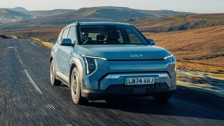 Kia EV3, Front, Dynamic