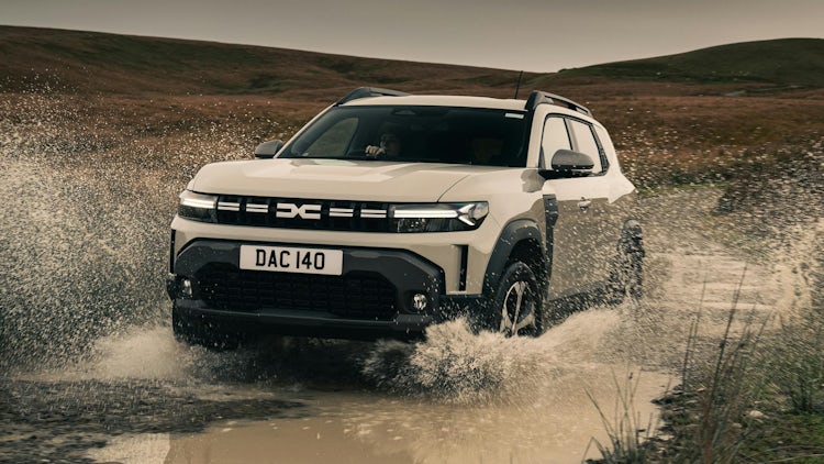Dacia Duster, 2024, RHD - off-roading